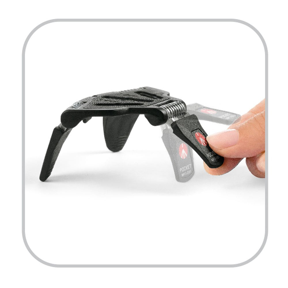 Manfrotto Mp3 Bk Large Pocket Support, Black